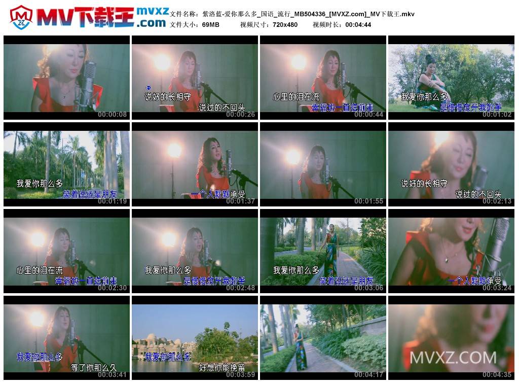 紫洛蓝-爱你那么多_国语_流行_MB504336